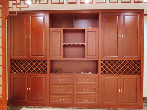 宝山中式家居装修之中式酒柜装修效果图