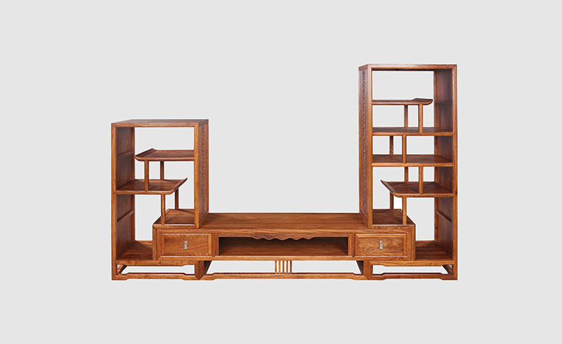 宝山中式装饰厅柜组合家具效果图
