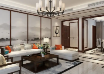 宝山中式客厅设计哪些元素是必不可少的呢